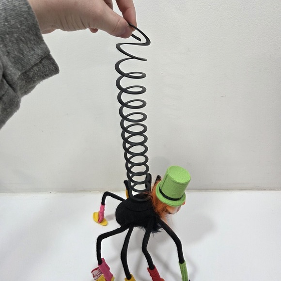 Annalee Doll Halloween Spider 12" 1991 Vintage Posable Decoration With Tags - Picture 10 of 12